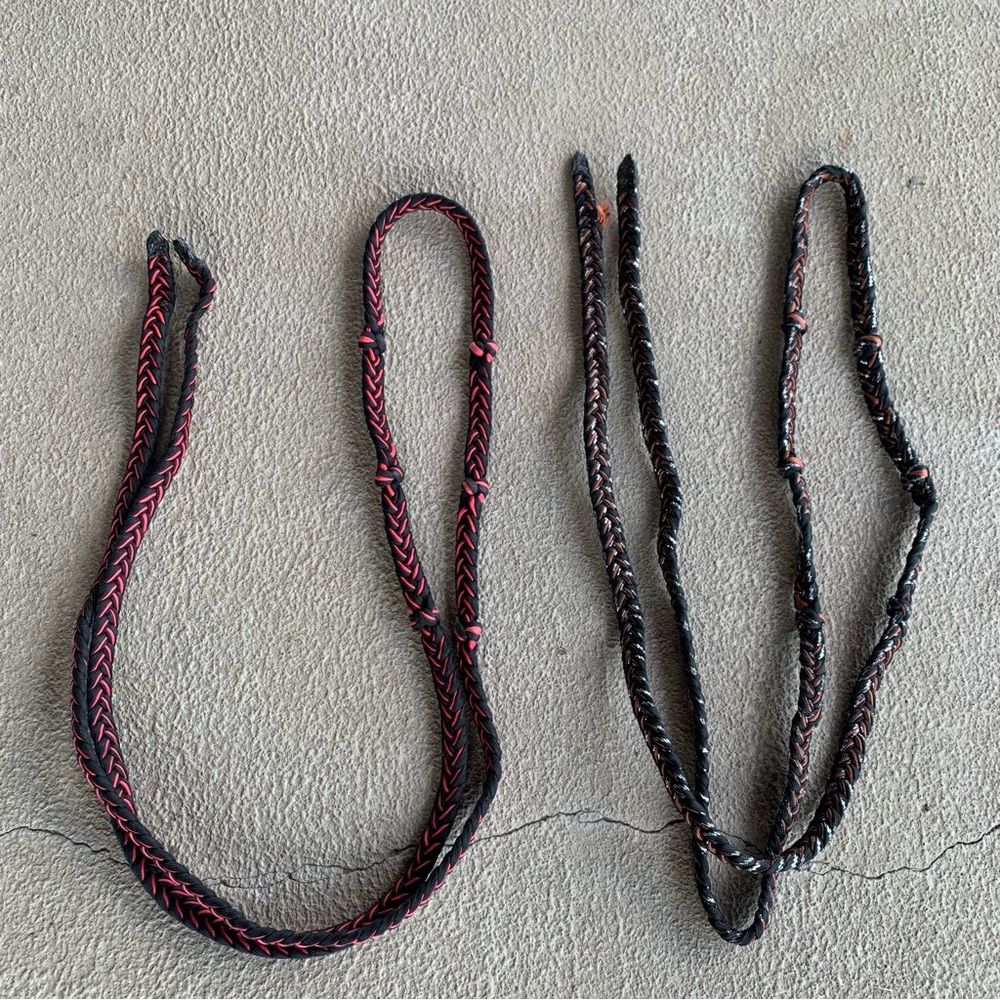 Martha Josey knot reins x 2 new horse barrel racing
